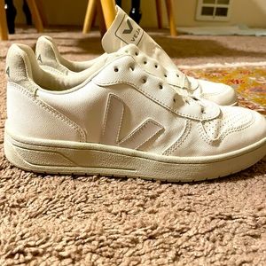 Veja V-10 Sneaker women’s, white/natural, size 38/8